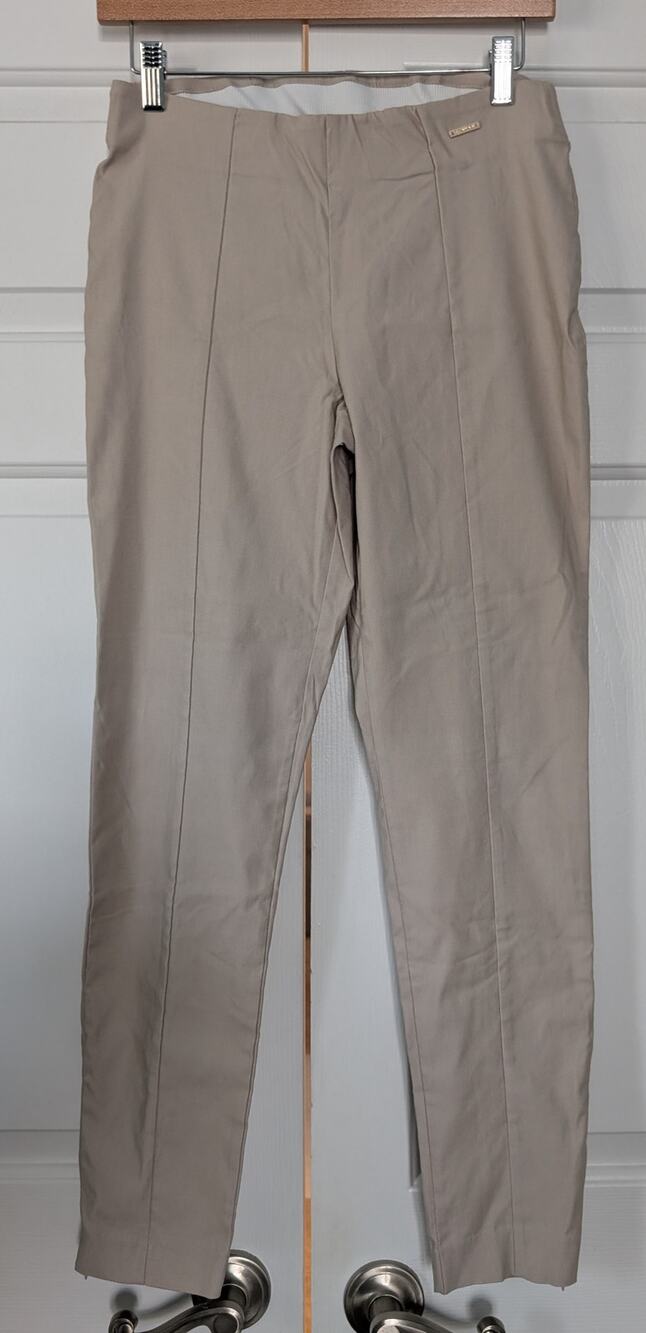 Tahari Tan Ponte Slimming Pants NEW!